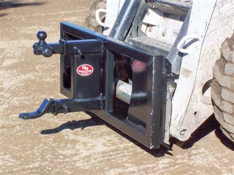 army skid steer trailer|skid steer trailer hitch attachment.